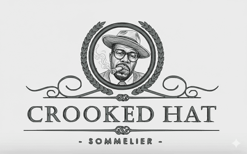 The CROOKED Hat Sommelier logo