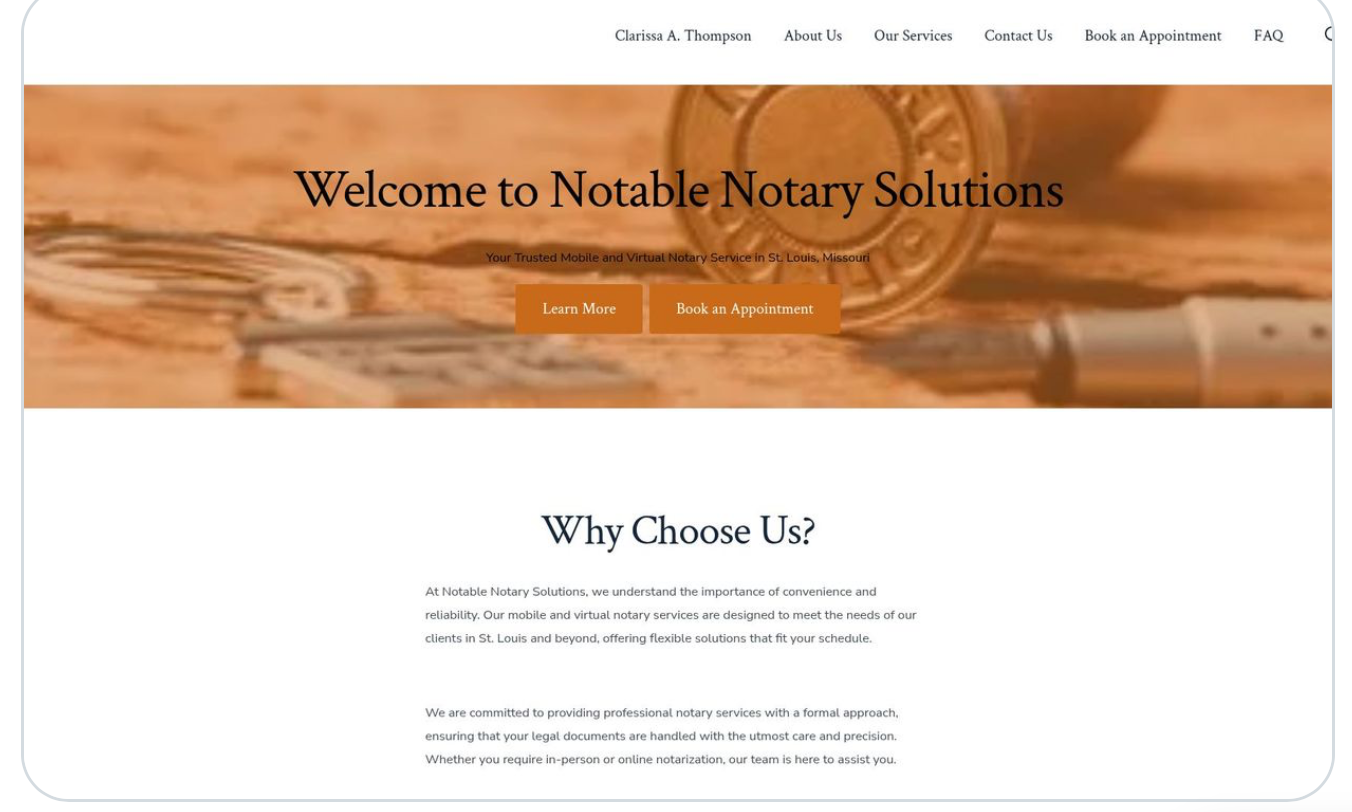 Notable Notary Solutions.com